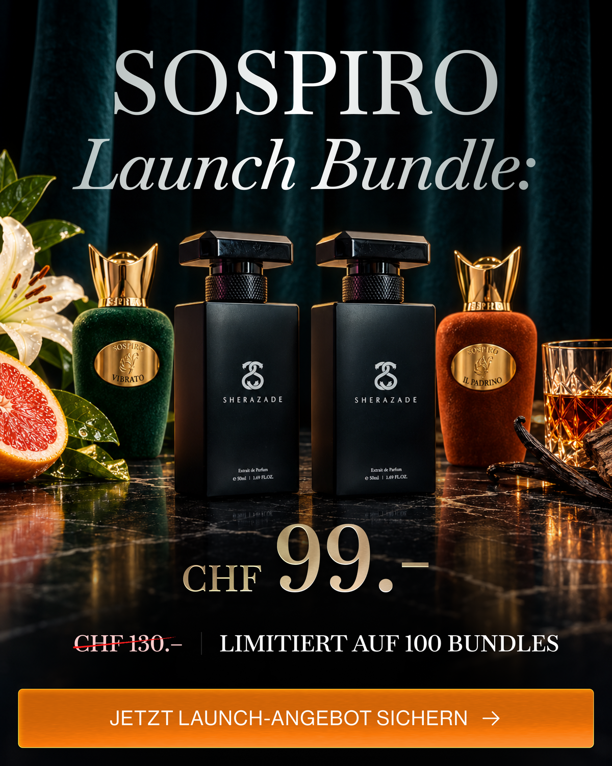 Sospiro Launch Bundle (1x Vibrato & 1x Padrino)